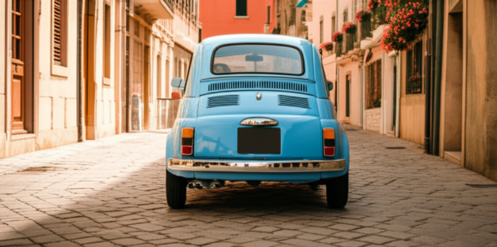Fiat 500 view 3