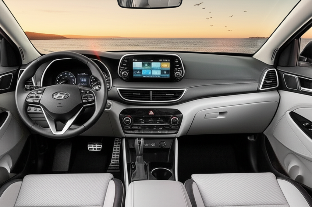 Hyundai Tucson view 2